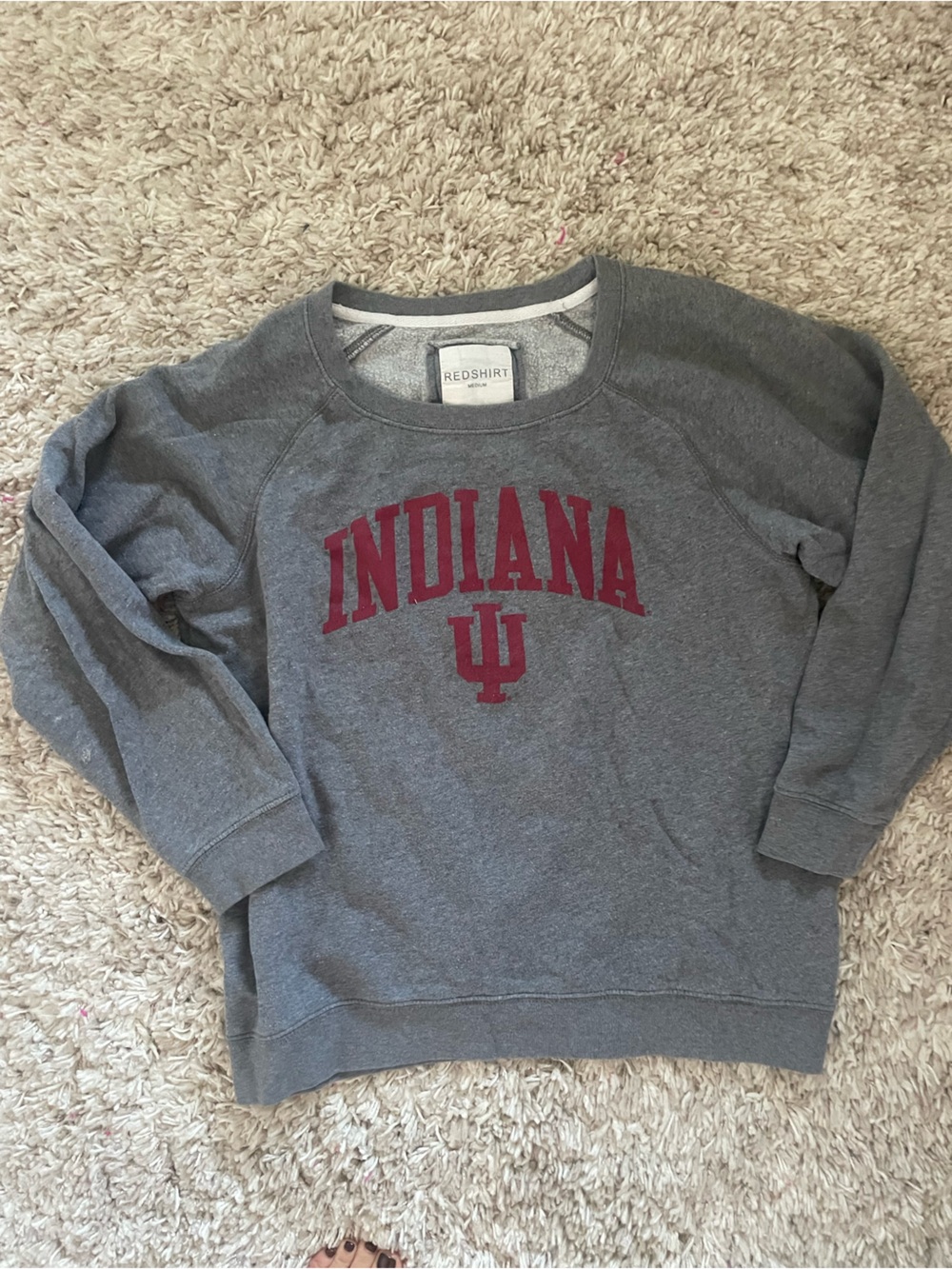 Indiana University Crew Neck Sweatshirt
